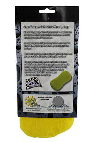 Microfibre Sponge Super Soft High Absorption Gentle & Safe Scratch & Streak Free