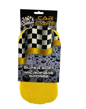 Microfibre Sponge Super Soft High Absorption Gentle & Safe Scratch & Streak Free