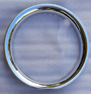 Wheel Trim Ring 14" Set of 4 Chrome Plated Metal Band Dress Ring suit Steel Rims