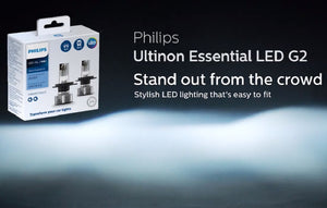 Philips LED HB3 HB4 Ultinon Essential GEN2 Globe Pair 6500K 1550L 12v/24v 24w