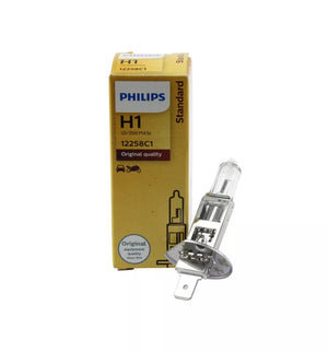 Semi Sealed Beam 5 3/4" 146mm with Philips H1 55w Globes Hi Low Beam Set of 2