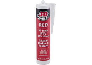 JB Weld HI-TEMP RED SILICONE GASKET MAKER & SEALANT Automotive Assemblies 300ml