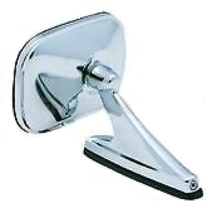 Classic Door Mirror Mounts Door or Guard Retro Fits LH/RH Swivel Head & Fittings Chrome (2)