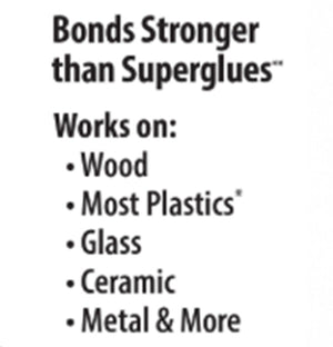 JB Weld Instant Weld Instant Set in 2 Mins Metal Aluminum Wood Glass Ceramic etc