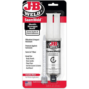 JB Weld Seam Weld 25ml High Impact Vibration Resistant Bonding Auto Body Panels