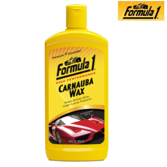 Formula 1 Carnauba Liquid Car Wax 473ml Shine Protect Reveal Your Car True Color