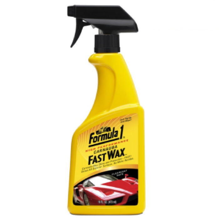 Carnauba Fast Wax & Shine & Protection Shines Exterior Surfaces 473ml Formula 1