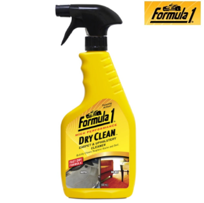 Carpet & Upholstery Dry Clean Cleaner Great Vehicle & Home Use 592ml Formula 1