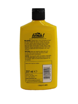 Formula 1 Leather Cleaner & Conditioner High Performance Clean Shine Restores