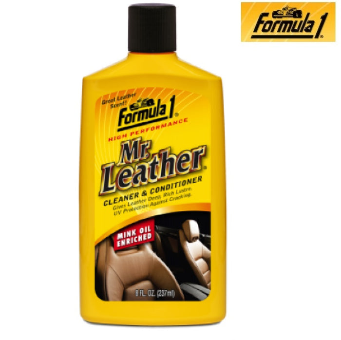 Formula 1 Leather Cleaner & Conditioner High Performance Clean Shine Restores
