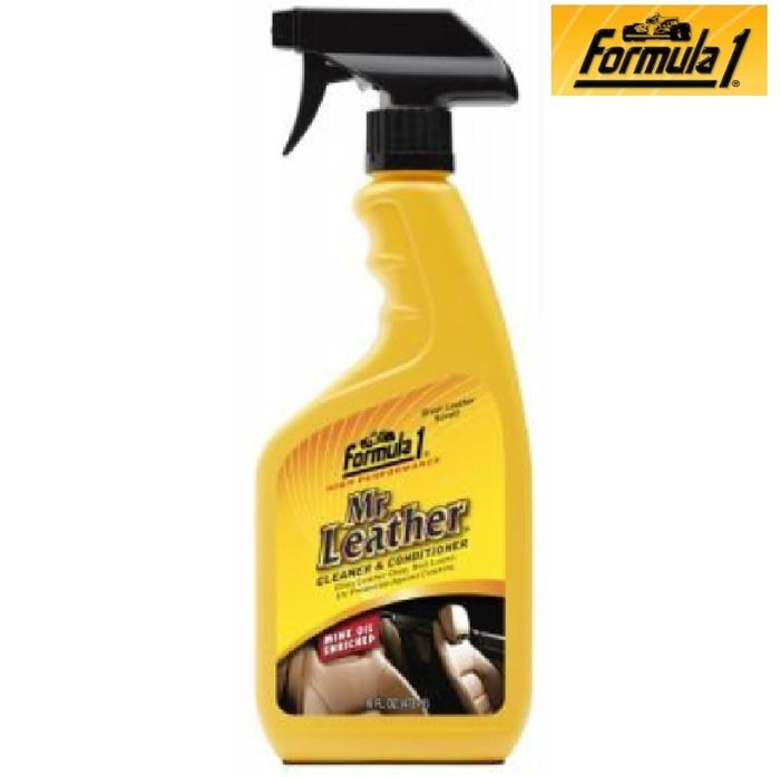 Leather Cleaner & Conditioner Spray Hi Performance Clean Shine Restore Formula 1