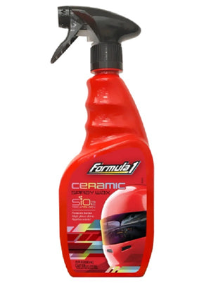 Spray Wax Ceramic Si02 High Shine Super Sealed Polymers UV Protection Formula 1