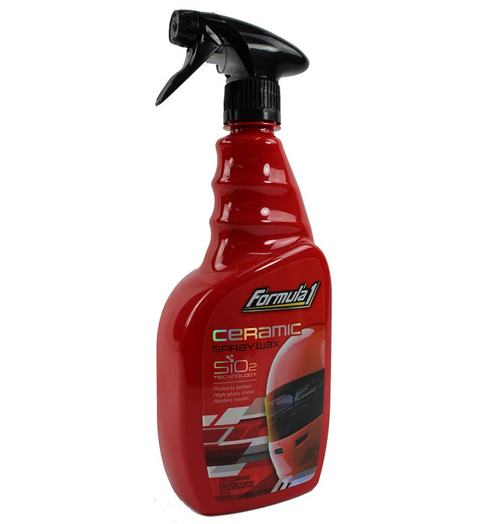 Spray Wax Ceramic Si02 High Shine Super Sealed Polymers UV Protection Formula 1