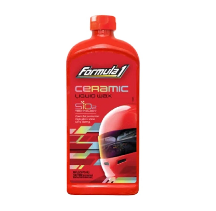 Formula 1 Ceramic Si02 Liquid Wax High Shine Super Sealed Polymers UV Protection