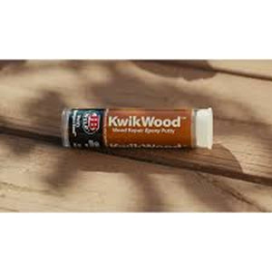JB Weld KWIKWOOD™ EPOXY PUTTY 1 oz Repair & Rebuild Wood - Won't Shrink or Rot