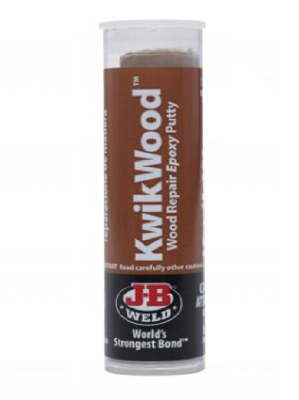 JB Weld KWIKWOOD™ EPOXY PUTTY 1 oz Repair & Rebuild Wood - Won't Shrink or Rot