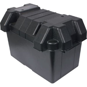 Battery Box High Top 340mm (L) 200mm (W) 225mm (H) Covers Most Batteries up to 120Ah