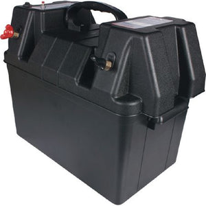 Battery Box Powered High Top 340 (L) 200 (W) 225mm (H) Most Batteries to 120Ah