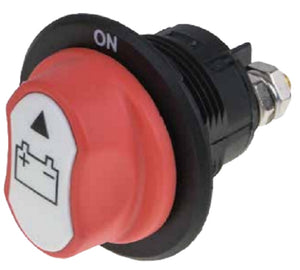 OEX Mini Rotary Battery Master Isolator Switch On/Off Switch 12v 24v 32v 100A Compact IP65