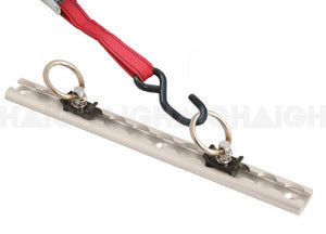 Anchor Track Kit includes 2 x 600mm x 30mm Lengths & 4 Adjustable Anchor Points