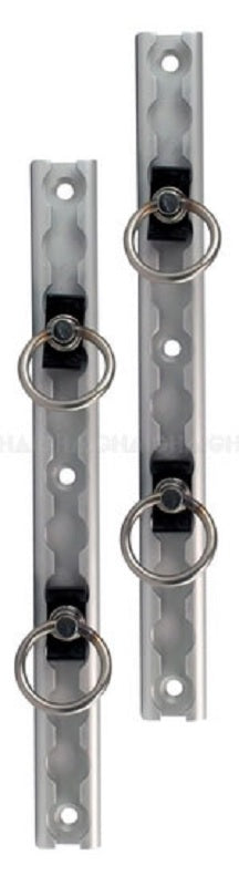 Anchor Track Kit includes 2 x 300mm x 30mm Lengths & 4 Adjustable Anchor Points