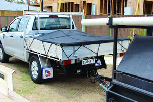 Cargo Net Fits Trailer & Ute 1.6m x 2.5m Elastic Shock Cord Fastening Hookless