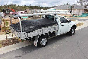 Cargo Net Fits Trailer & Ute 1.6m x 2.5m Elastic Shock Cord Fastening Hookless