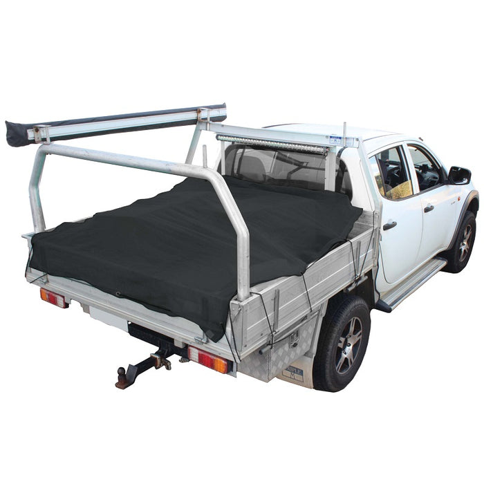 Cargo Net Fits Trailer & Ute 2.0m x 3.0m Elastic Shock Cord Fastening Hookless