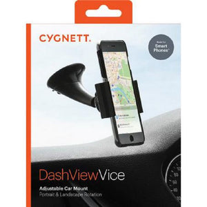 CYGNETT Dashview Adjustable Car Phone Suction Mount Full 360° Rotation & Tilt