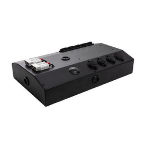 12V Control Box 5 Rocker Switches 3 Sockets Dual USB + 2 Anderson Drivetech 4x4