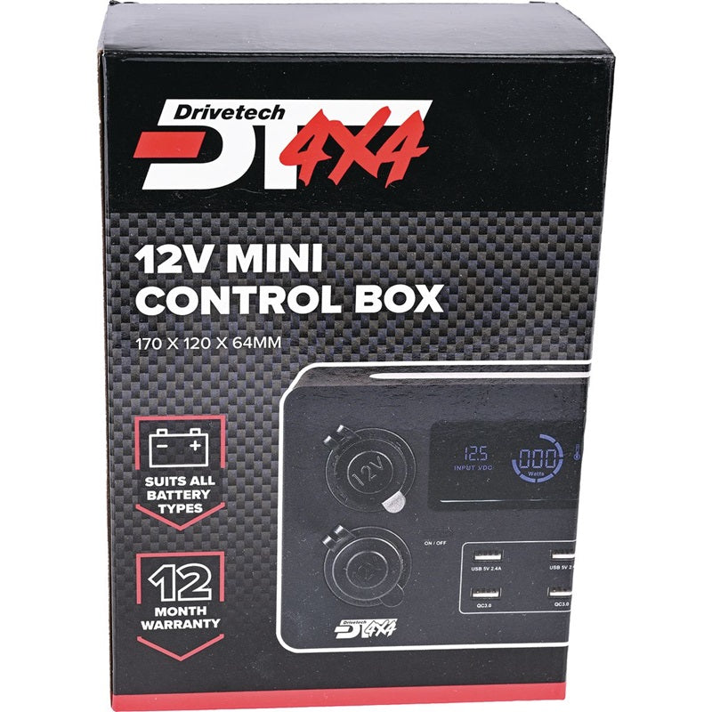 Distribution Box Mini Power Control 12v LCD Display Suits All Deep Cyc ...