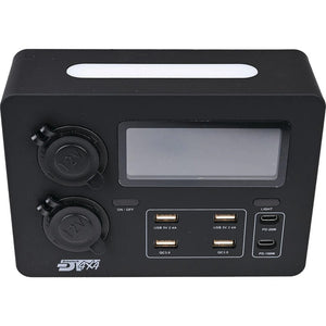 Distribution Box Mini Power Control 12v LCD Display Suits All Deep Cycle Battery