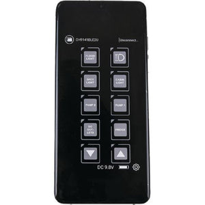 Switch Touch Panel 10 Way Ultra Compact with Bluetooth Control 12v24v DRIVETECH 4X4