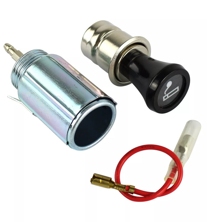 12V Universal Cigarette Lighter Socket Suitable for Replacement or New Installation