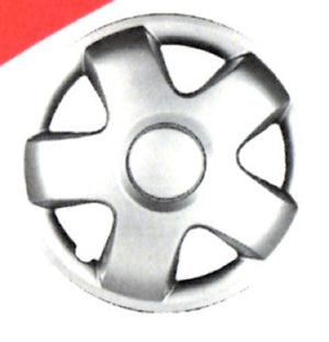 Wheel Hub Caps Cover Trim 12" Silver Tough ABS Easy Fit Secure - Set of 4