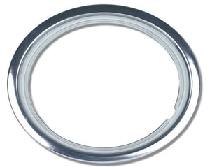 Chrome Wheel Trim Ring 15" Chrome Plated Metal - Set of 4 - Factory Seconds