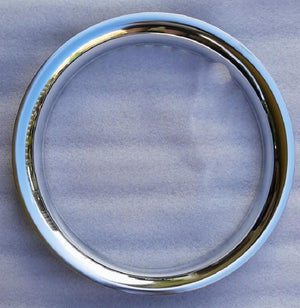 Chrome Wheel Trim Ring 15" Chrome Plated Metal - Set of 4 - Factory Seconds