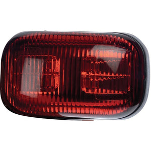 LED Rear Outline Clearance Marker Light RED 12v 24v (59x34x22mm) 5 Year Warranty