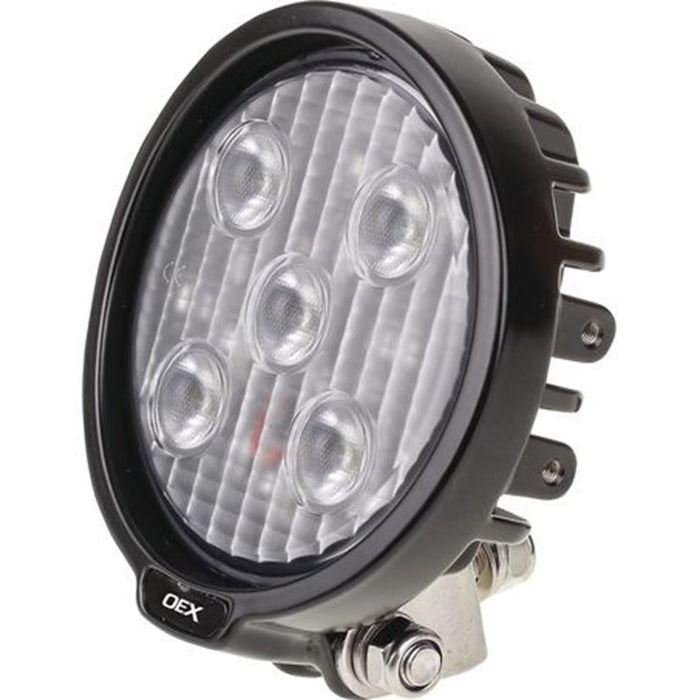 LED Flood Light Round 12v 24v 5 x 4w Cree XTE IP67 1600Lumen Polycarbonate Lens