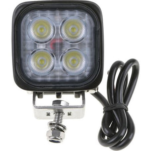 LED Camp 4WD Work Light Flood Beam 12v 24v 4 x 3w IP67 1081L Polycarbonate Lens