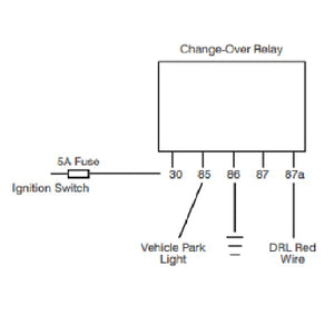 LED Front Bull Bar Combination Lamp 12v/24v Indicator Park DRL Amber Clear Light 226 x 57 x 32mm