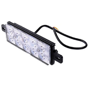 LED Front Bull Bar Combination Lamp 12v/24v Indicator Park DRL Amber Clear Light 226 x 57 x 32mm