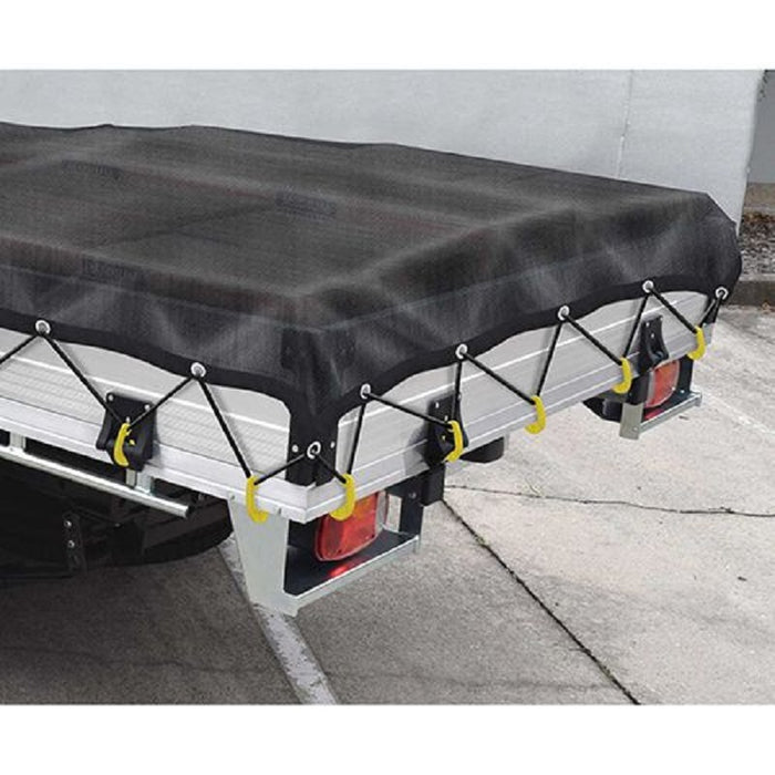 Trailer Ute Cargo Net Extra Heavy Duty Fine Woven Mesh Fits 2m x 1.8m (6.5' x 6')