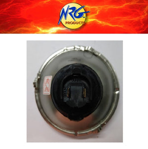 Semi Sealed Beam Headlight 7" 178mm Round 12v High/Low Suits H4 Halogen Globe
