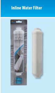 Caravan Inline Water Filter Reduces Dirt Rust Algae Removes Chemical Taste Odour