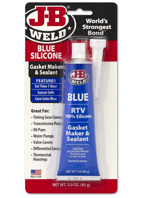 JB Weld Blue Silicone Gasket Maker Sealant 85gr Automotive Metal
