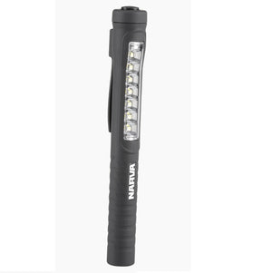Narva Pocket Rechargeable LED Inspection Light Lithium Weatherproof Torch + Flood