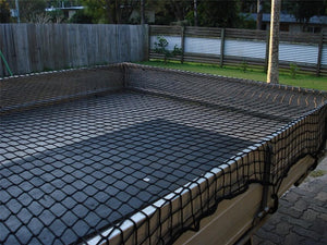 Cargo Net for Trailer Ute Boat 2.5m x 3.5m Bungee Cord 35mm Square Mesh Safe & Legal
