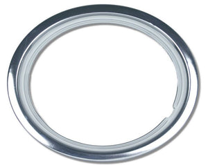 Wheel Trim Ring 14" Set of 4 Chrome Plated Metal Band Dress Ring suit Steel Rims