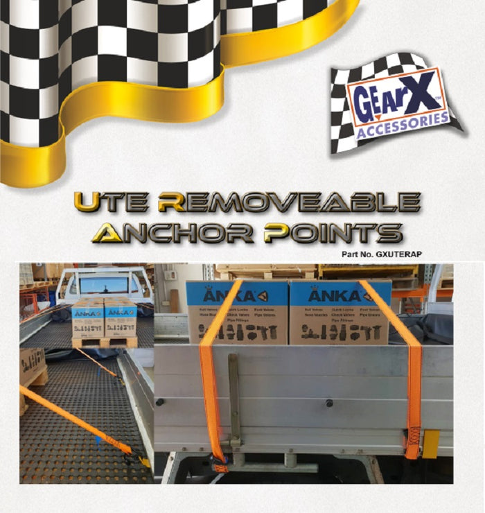 Removeable Anchor Points Secure Loads Suits Alloy Trays on Utes with 80m Side Rails (4)